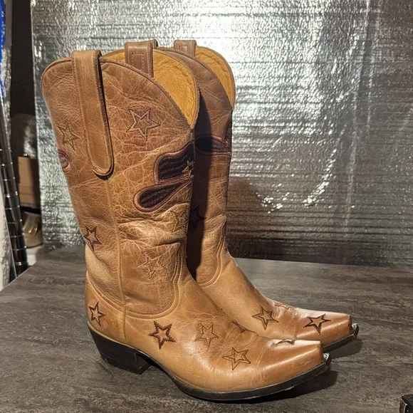 Old Gringo Lasso Nude western boots. 🔥W’s 8 - Picture 1 of 10